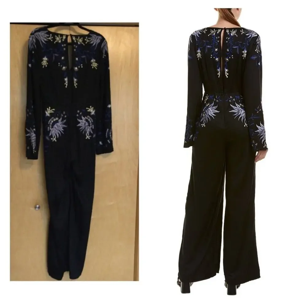 Urban Outfitters Floral Jumpsuit embroidered - Picture 2 of 16